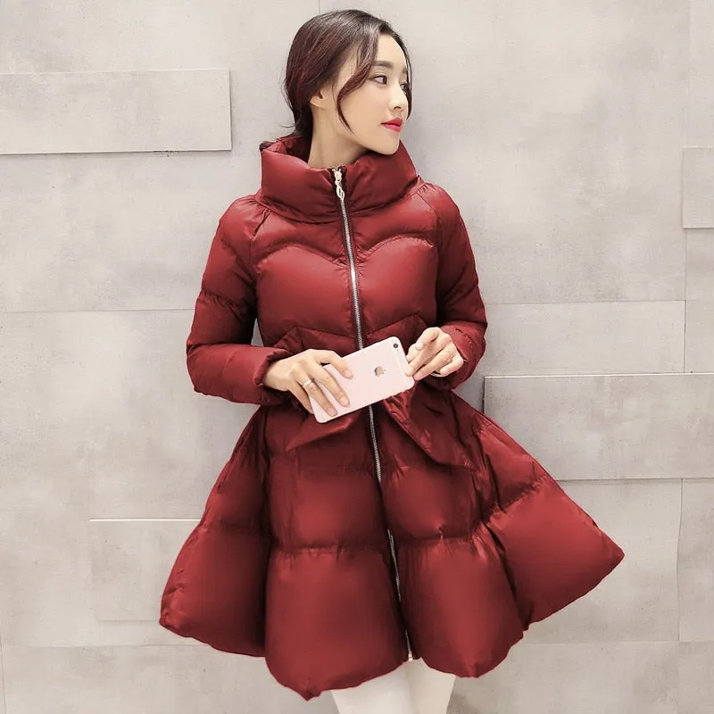 21 PADDED Cotton Jacket Dress