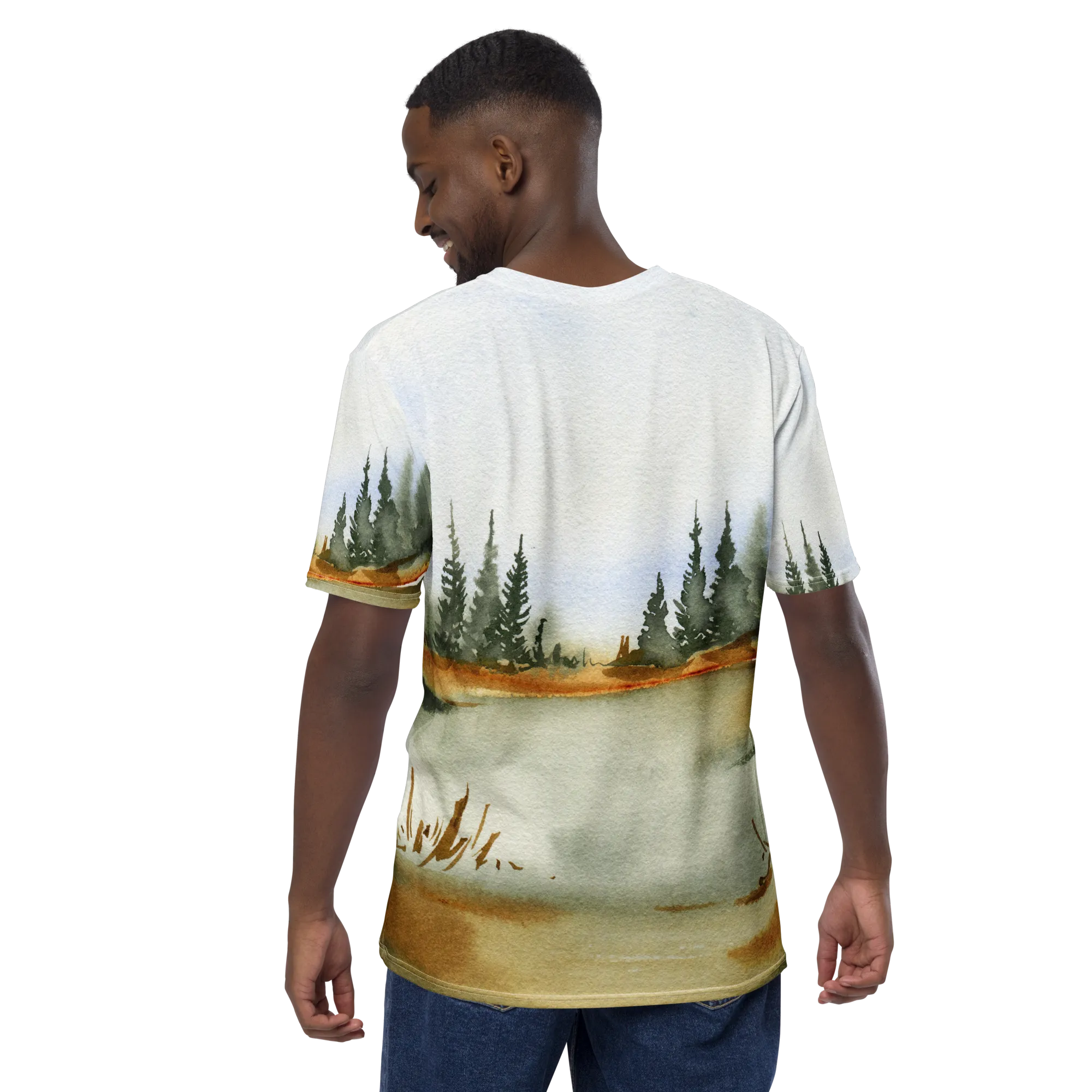 Alpine Forest Vista Homines T-shirt