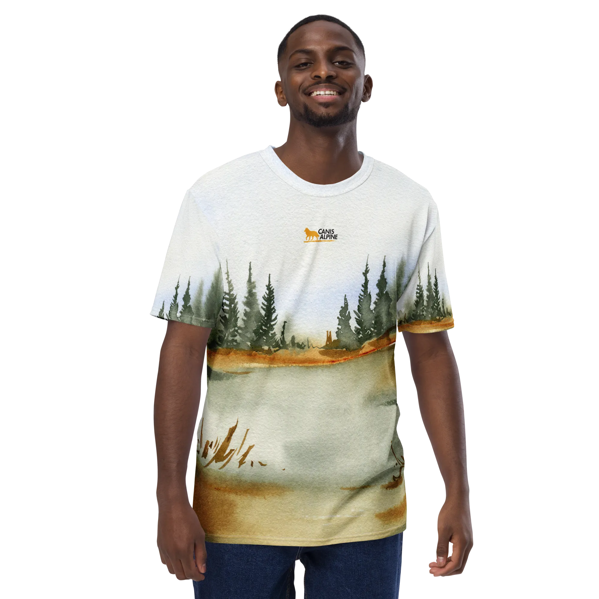 Alpine Forest Vista Homines T-shirt