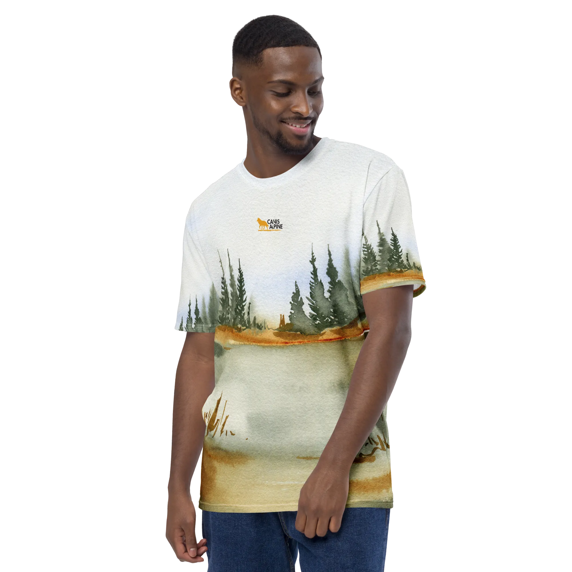 Alpine Forest Vista Homines T-shirt