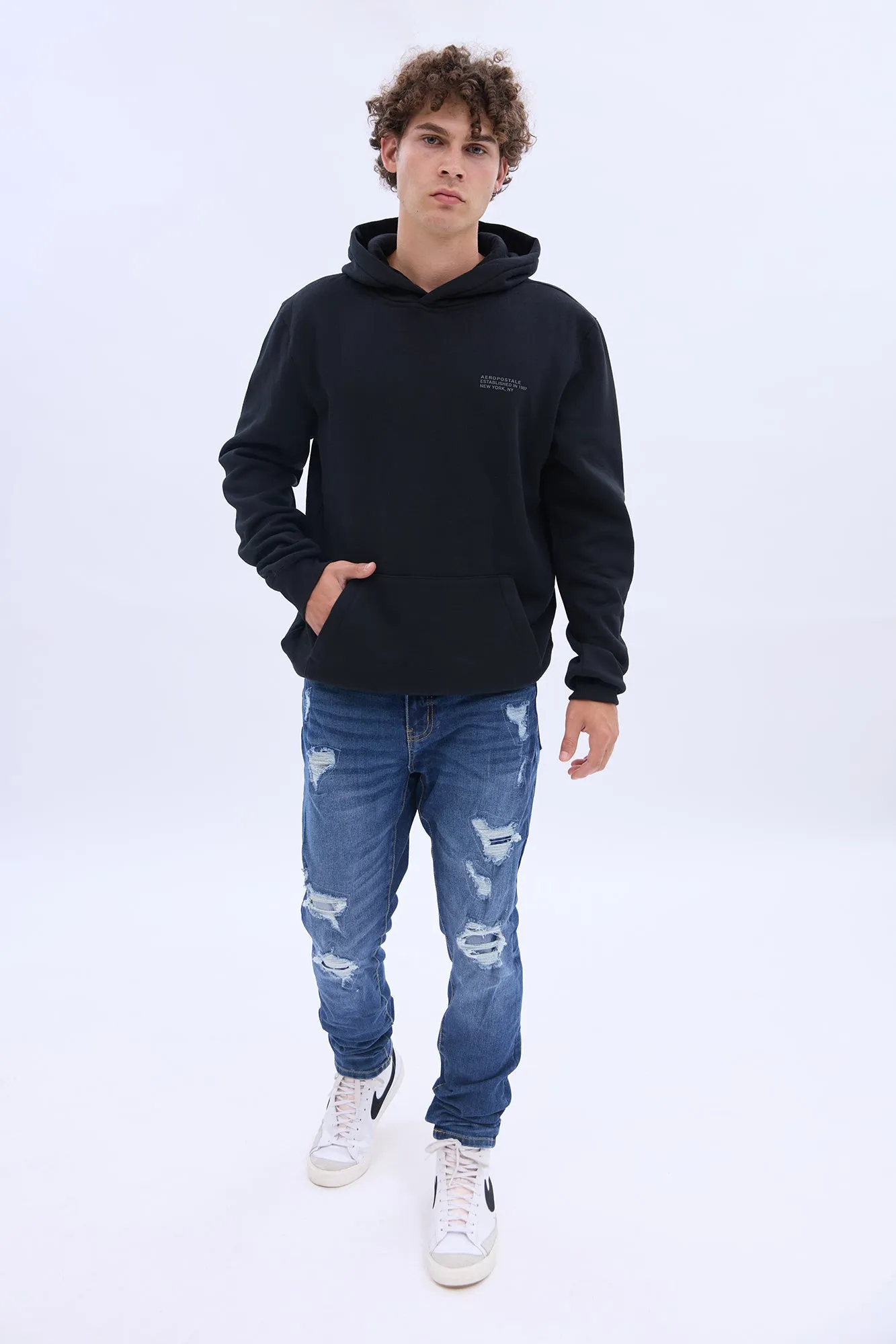 Aéropostale Small Print Hoodie