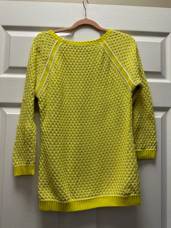 Banana Republic Yellow Sweater Sz M