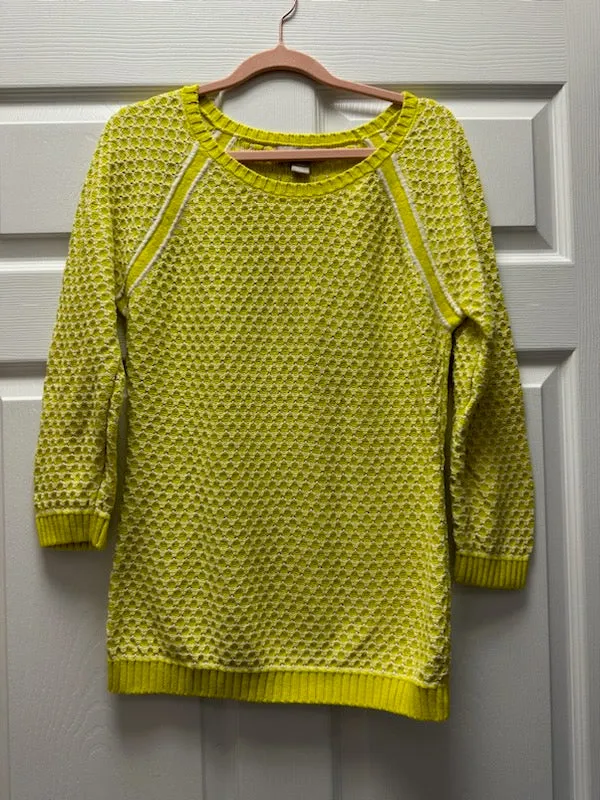 Banana Republic Yellow Sweater Sz M