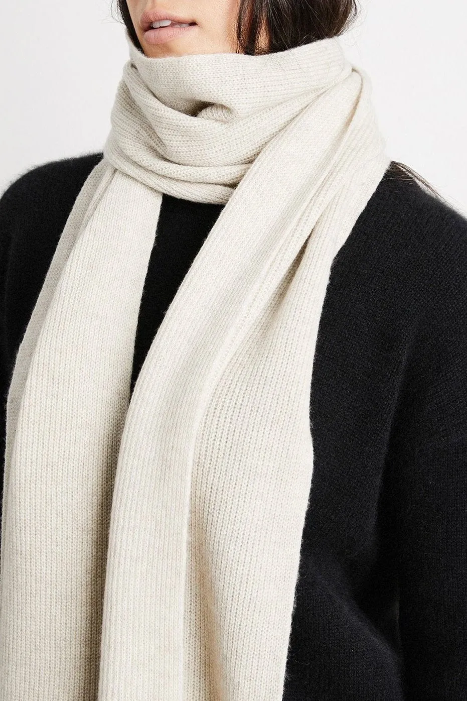   Beryll Cashmere Scarf | White Water