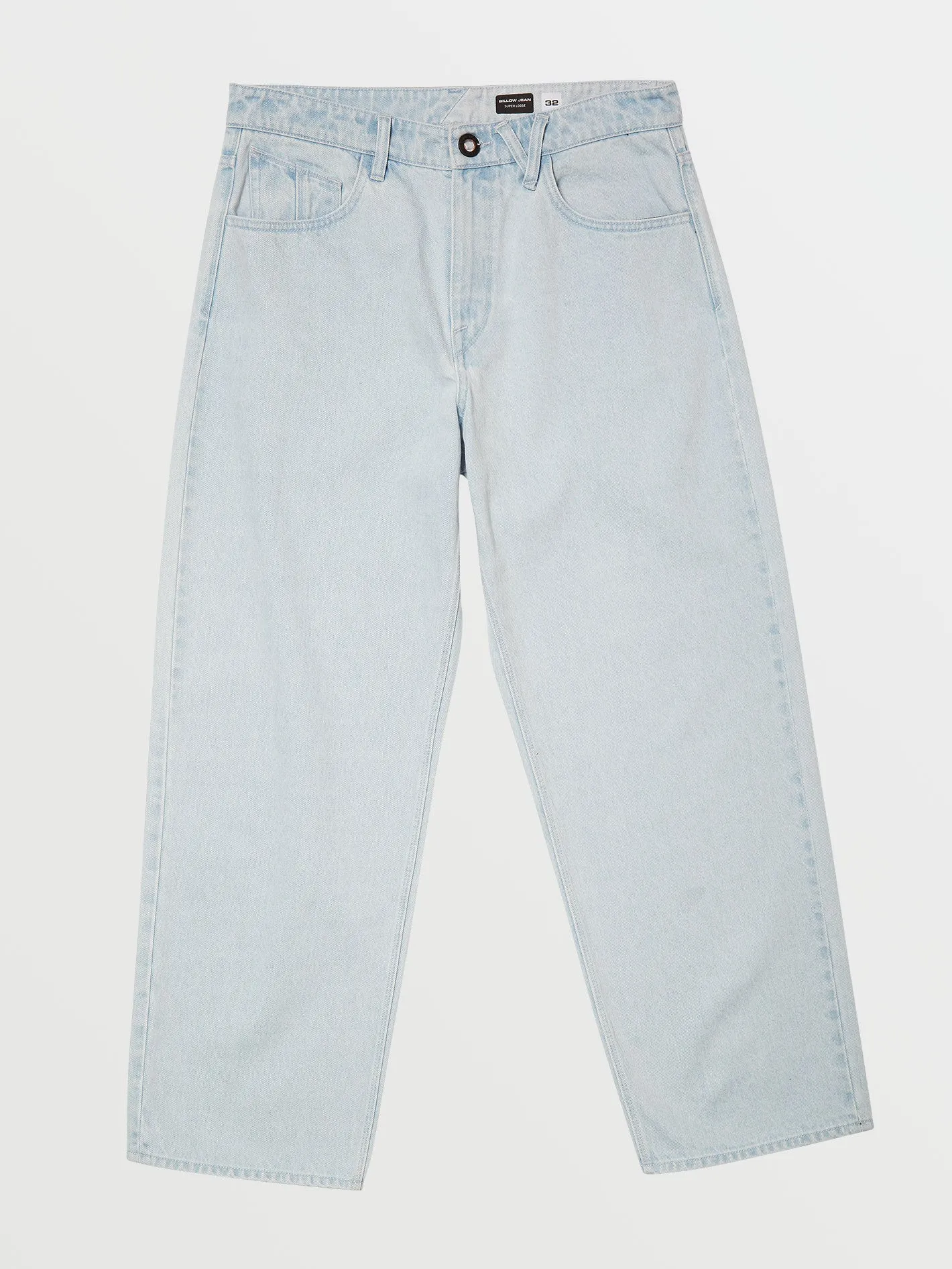 Billow Loose Tapered Fit Jeans - Light Blue