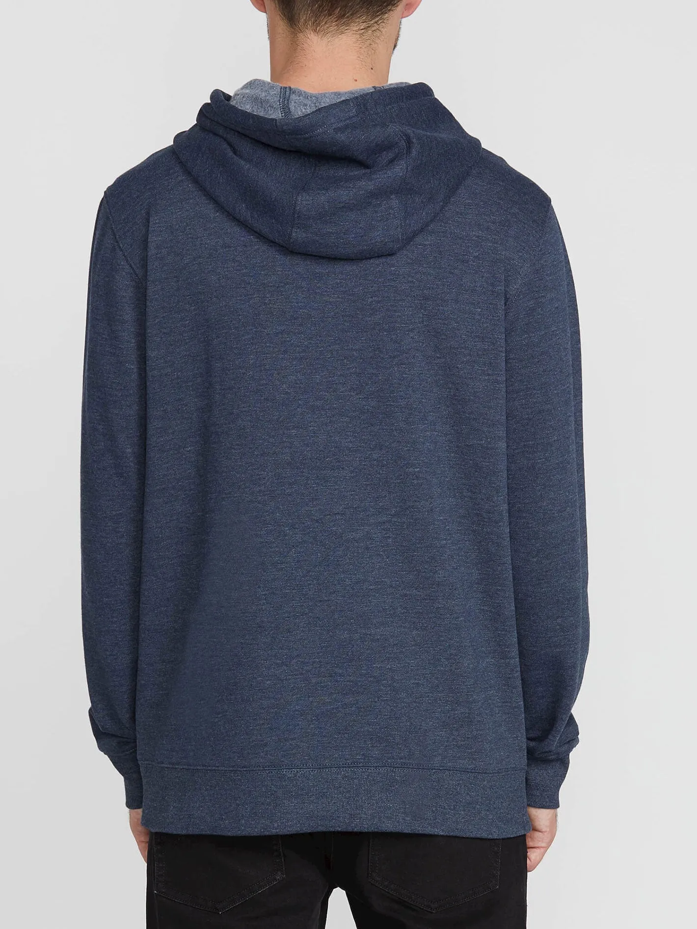 Brass Tacks Pullover Hoodie - Navy Heather