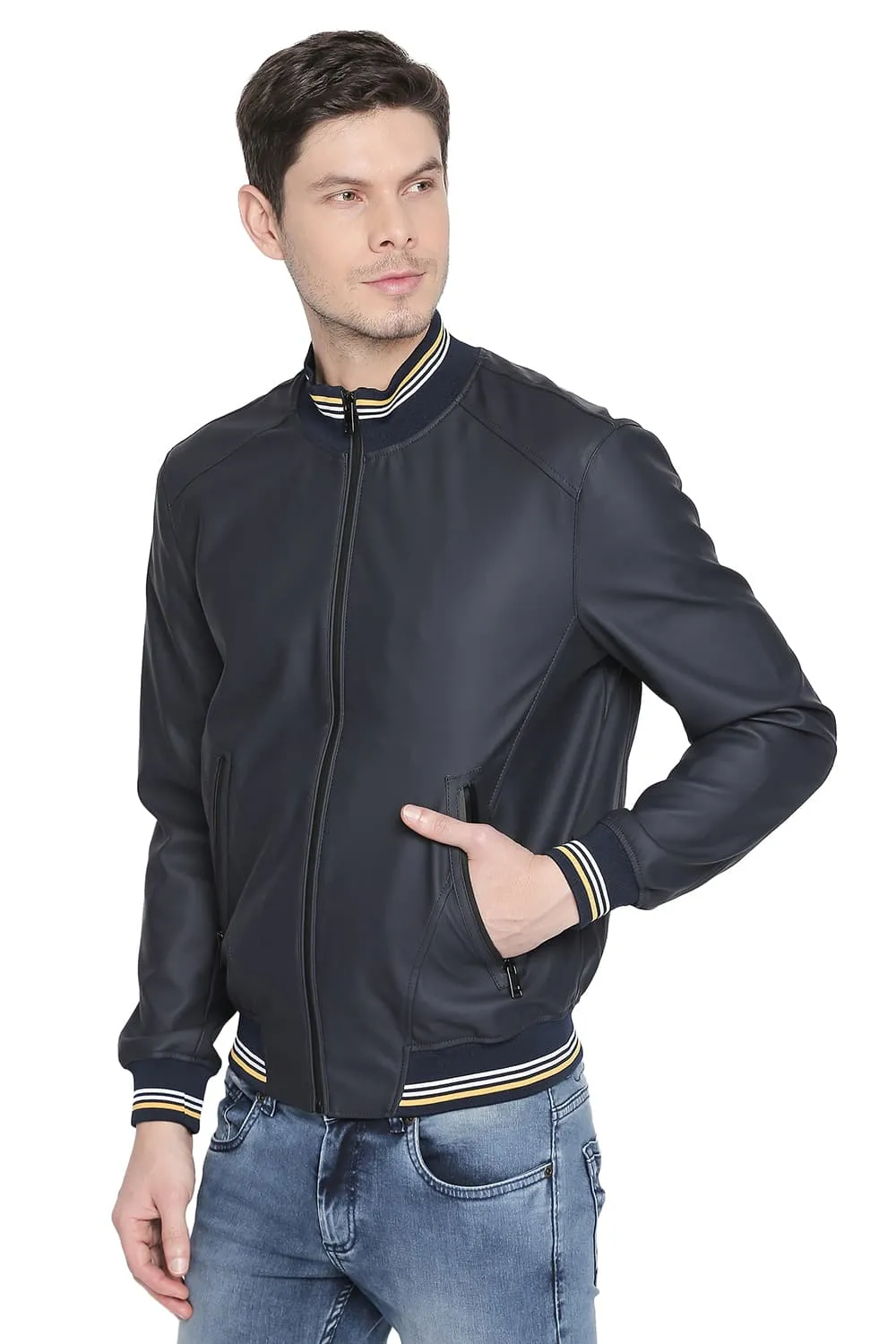 Comfort Fit Grisaille No Fill Polyurethane Jacket