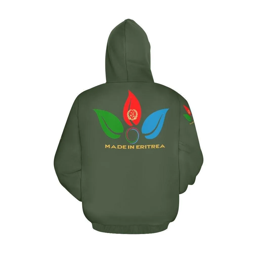 Dark Green ERI Hoodie