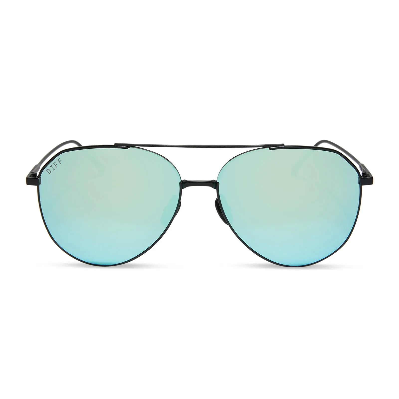 DASH - MATTE BLACK   BLUE MIRROR   POLARIZED SUNGLASSES