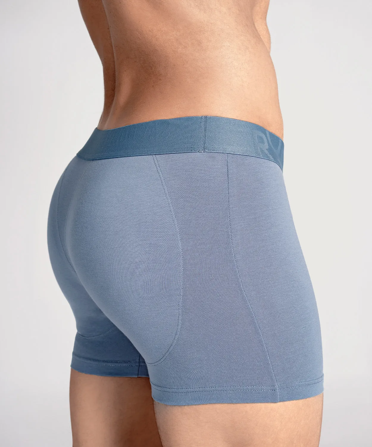 ELEMENTAL BLUE Padded Boxer Brief   Smart Package Cup