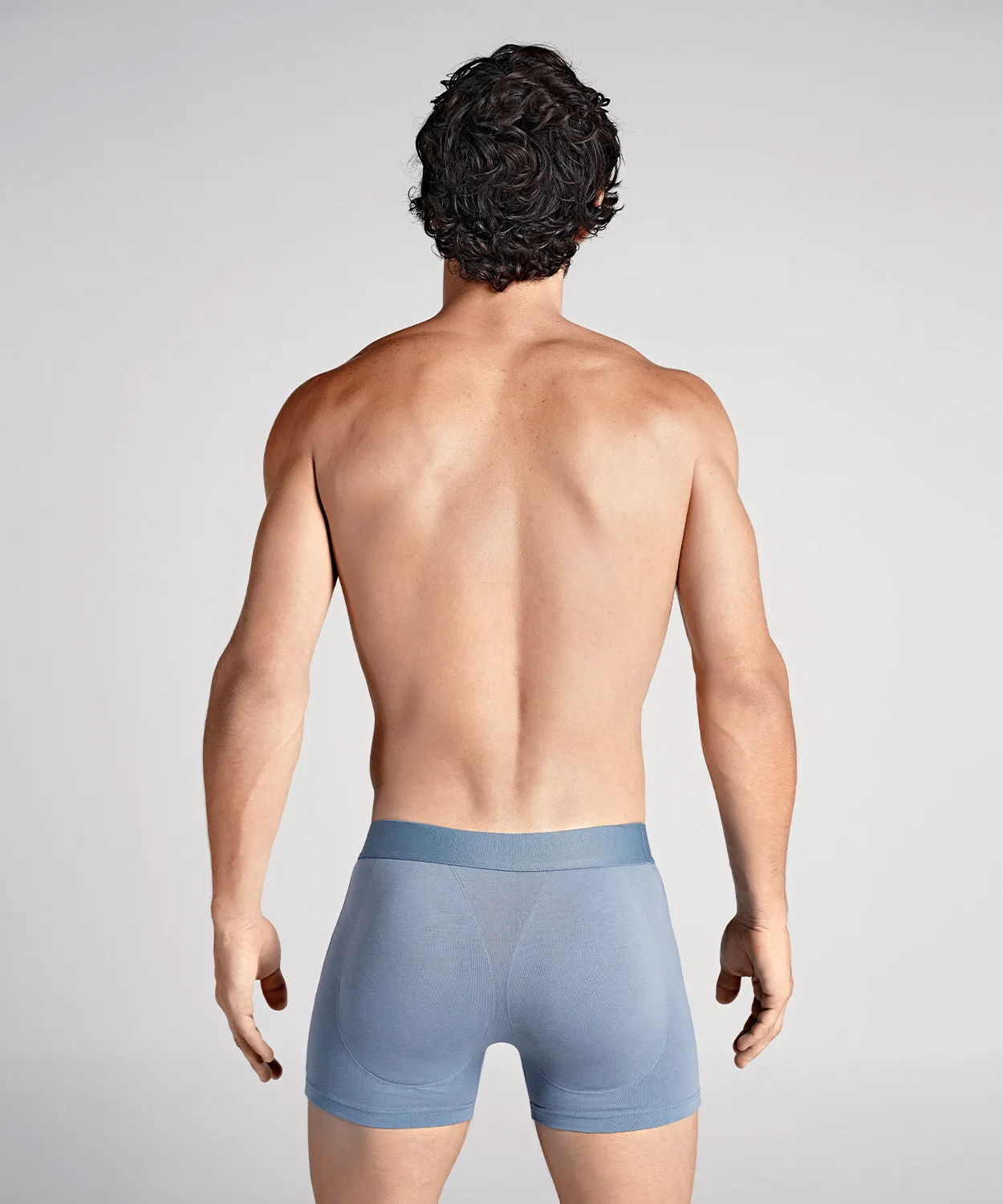 ELEMENTAL BLUE Padded Boxer Brief   Smart Package Cup