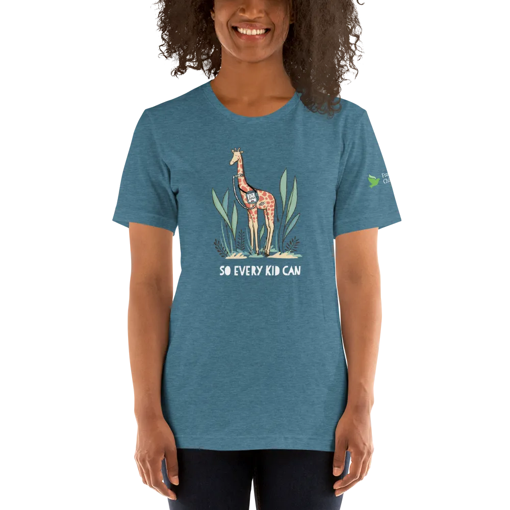 Franciscan Children's - Adult Giraffe T-Shirt