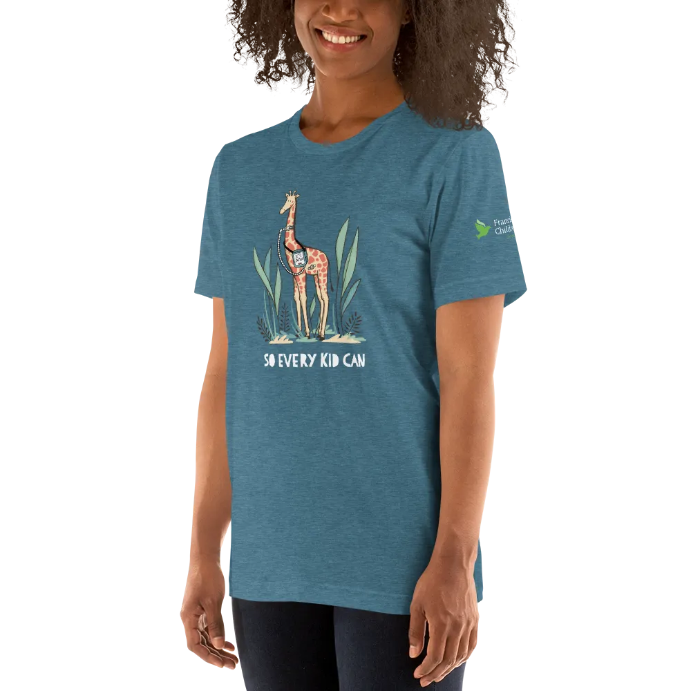 Franciscan Children's - Adult Giraffe T-Shirt