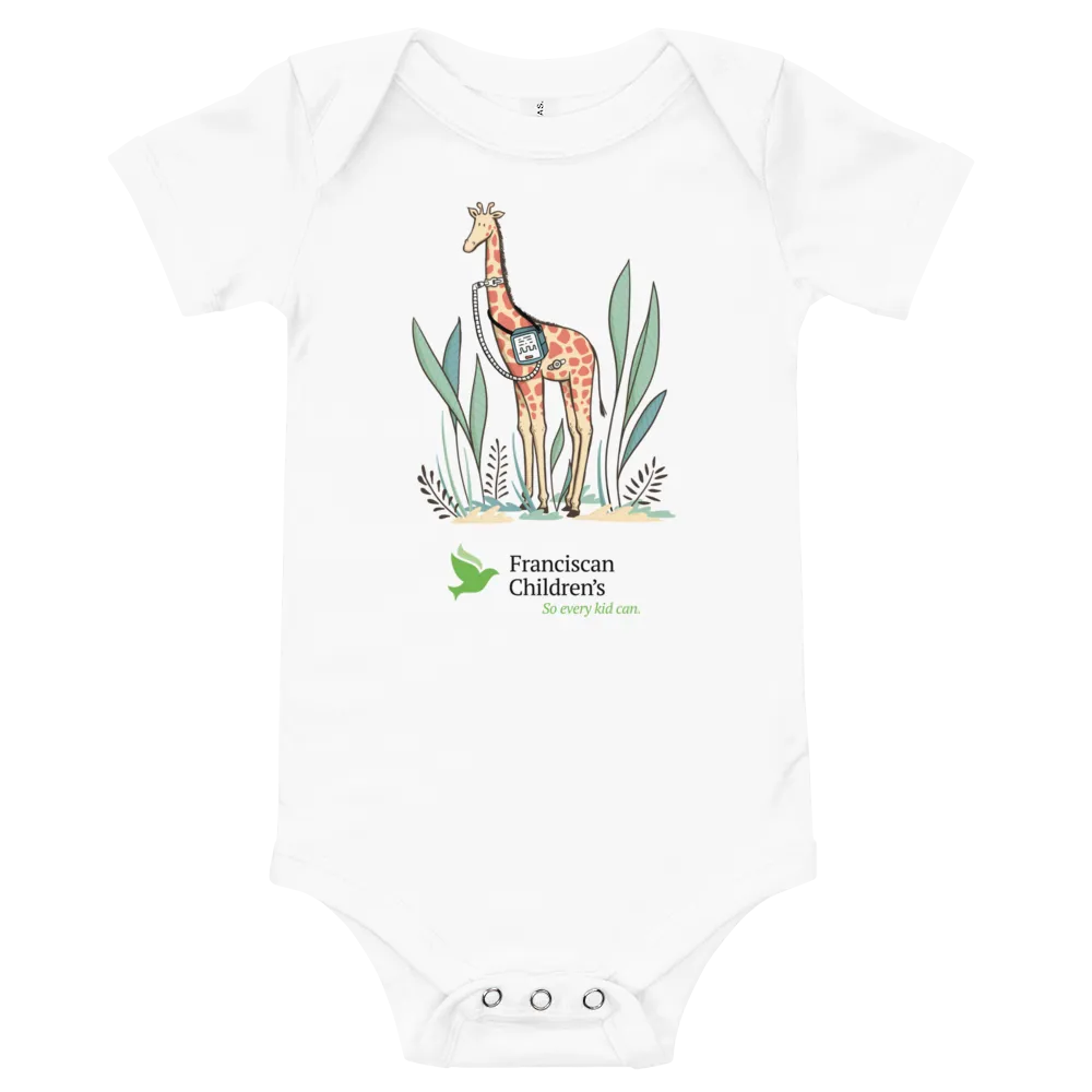 Franciscan Children's - Giraffe Infant Onesie