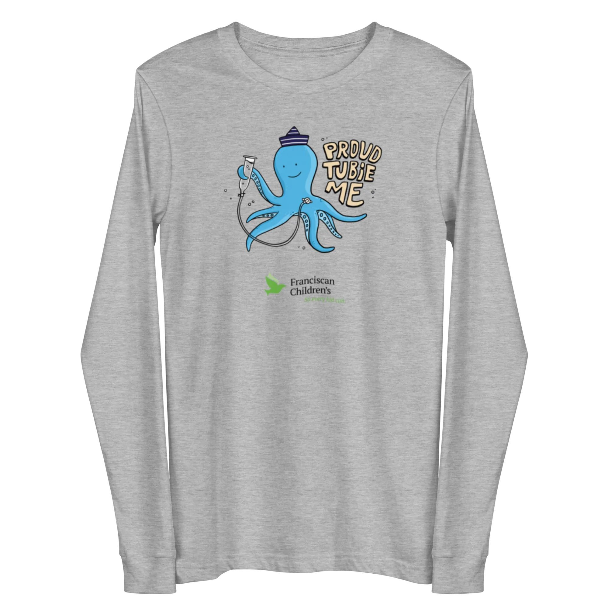 Franciscan Children's - Proud Tubie Me - Adult Long Sleeve T-Shirt