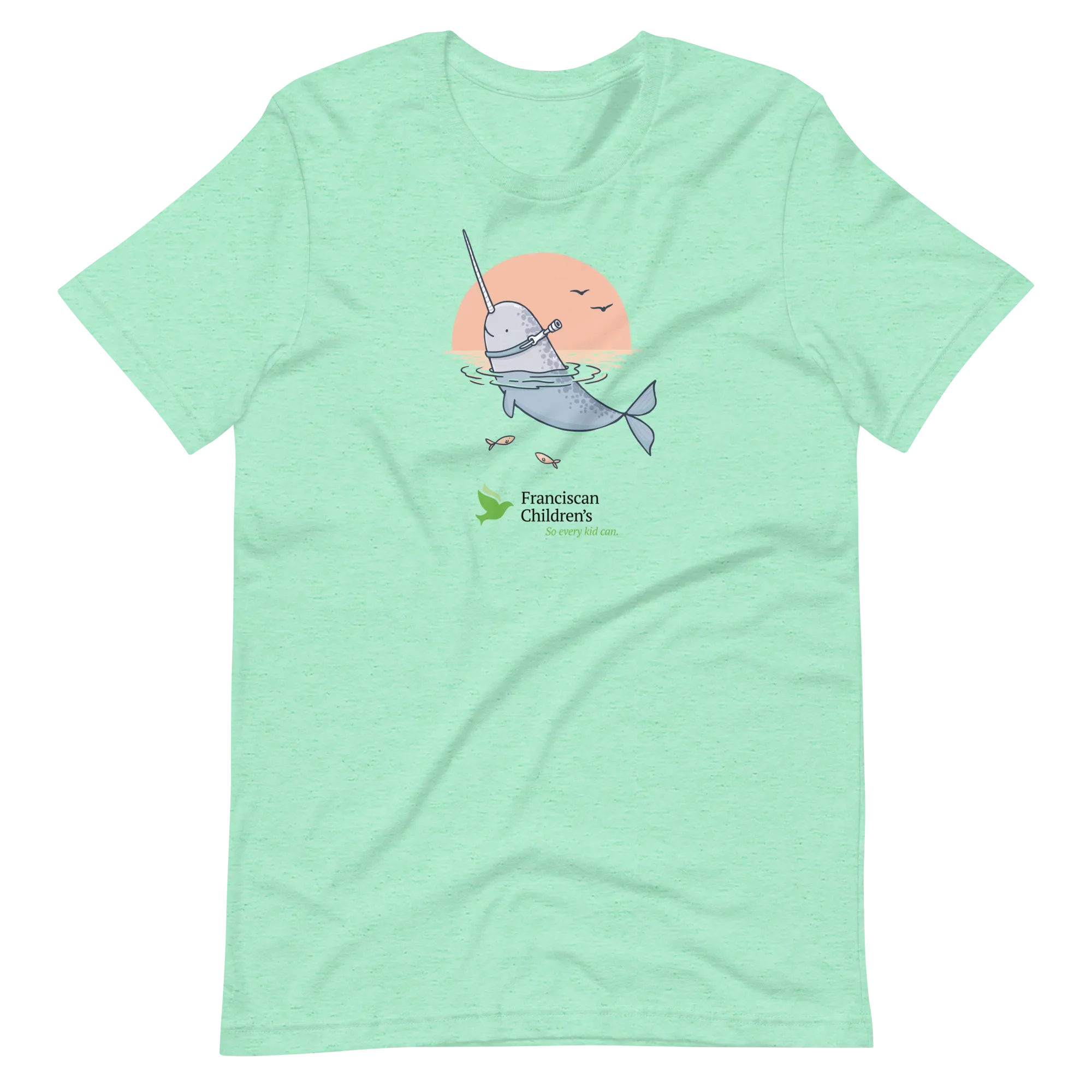 Franciscan Children's Unique Narhwal - Adult T-Shirt