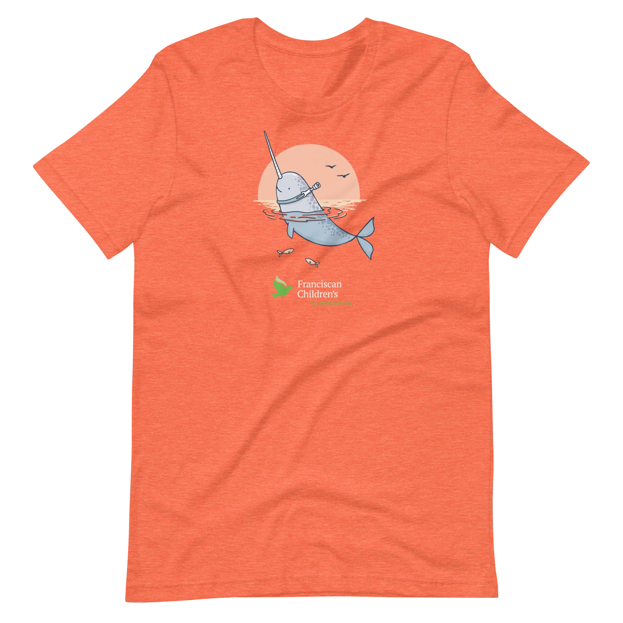 Franciscan Children's Unique Narhwal - Adult T-Shirt