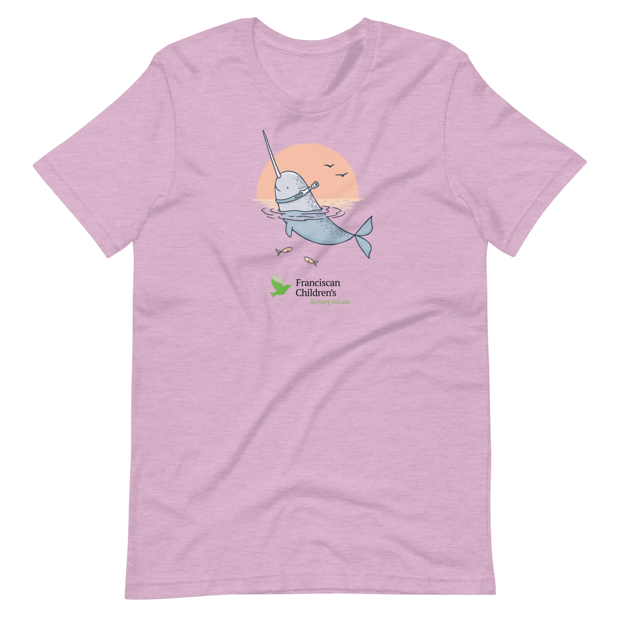 Franciscan Children's Unique Narhwal - Adult T-Shirt