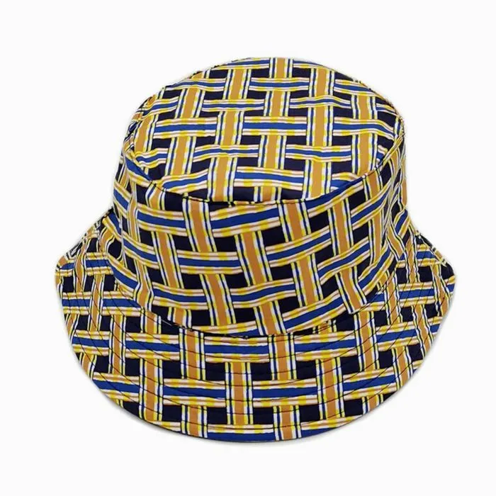 Geometric Reversible Bucket Hat