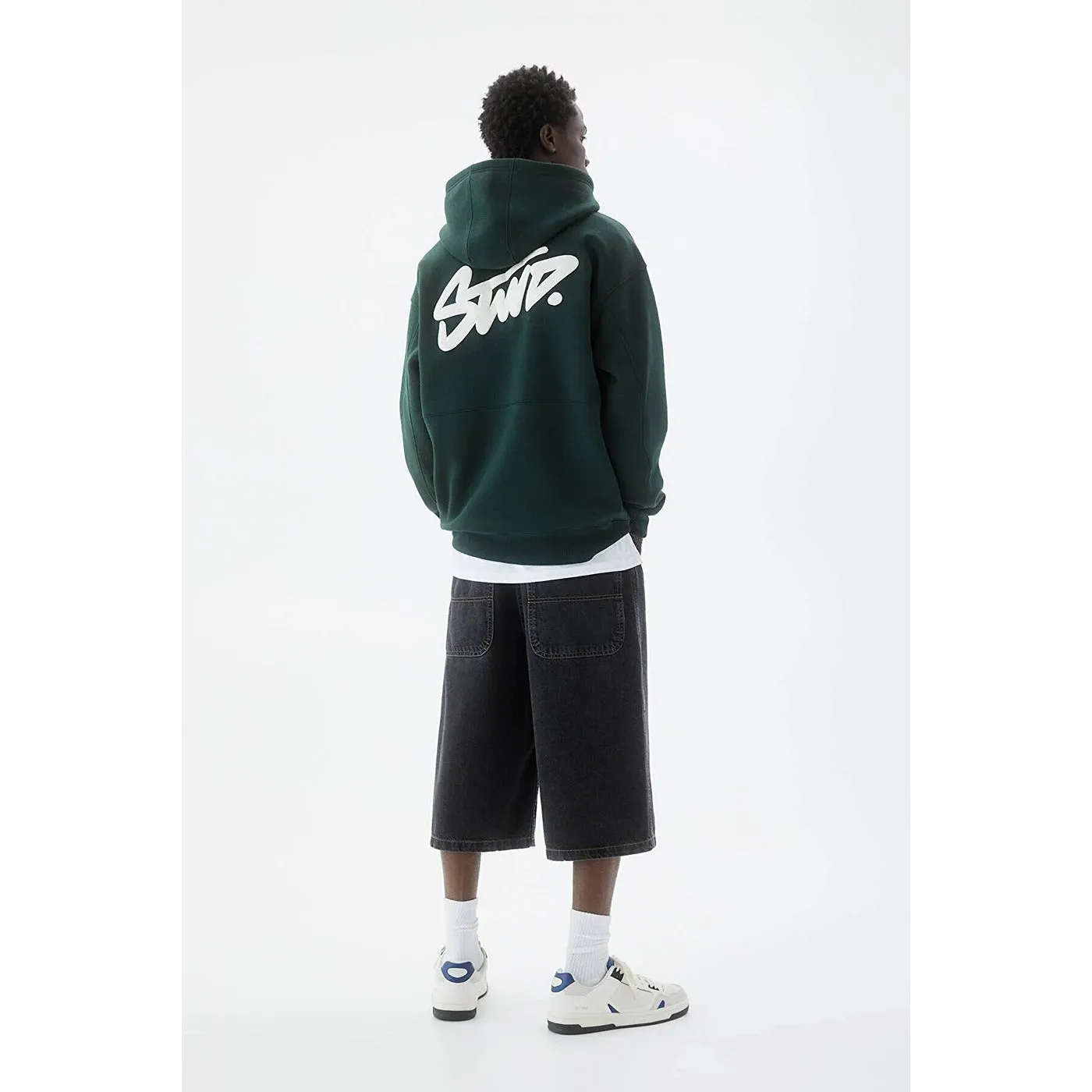 Green STWD Logo Hooded Sweatshirt