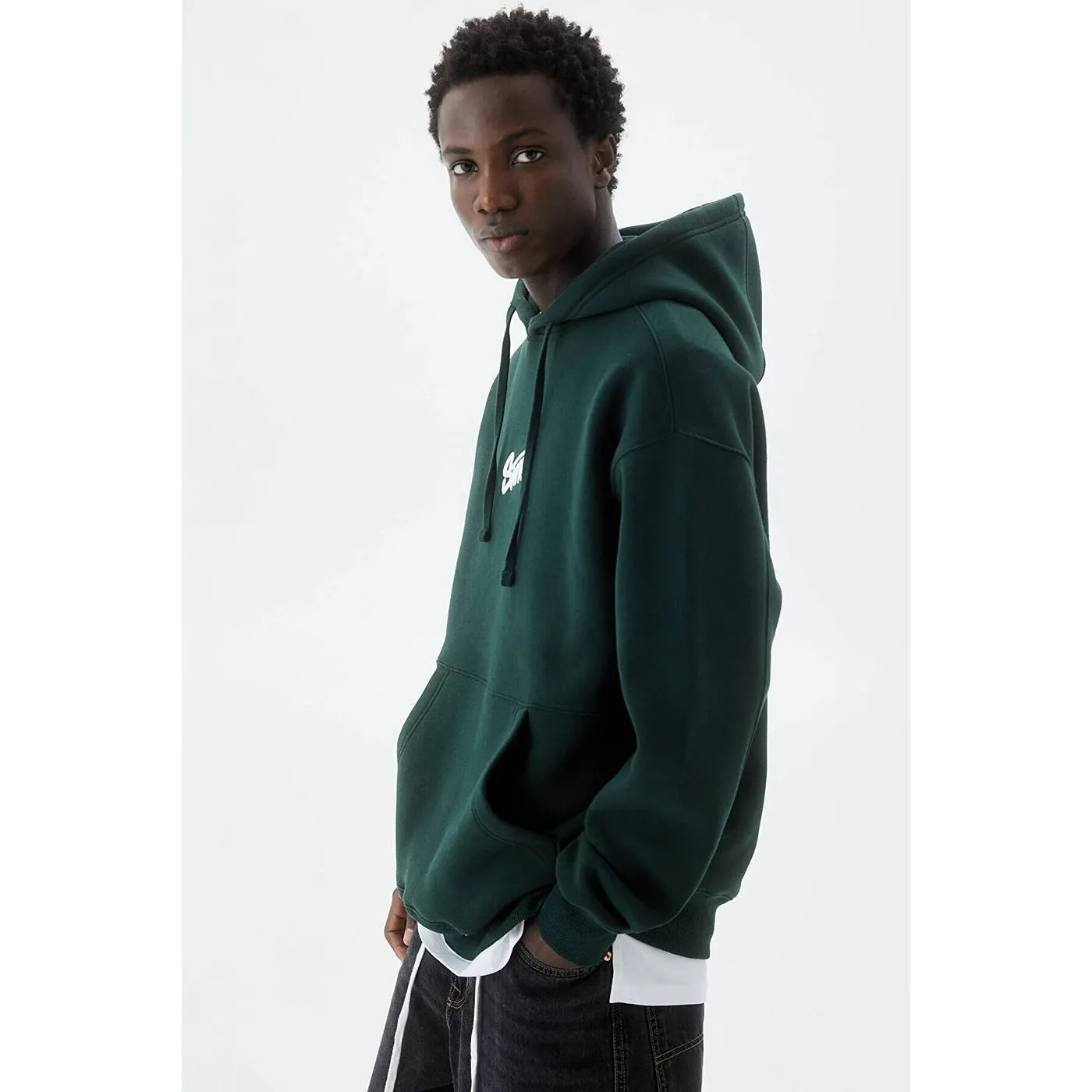 Green STWD Logo Hooded Sweatshirt