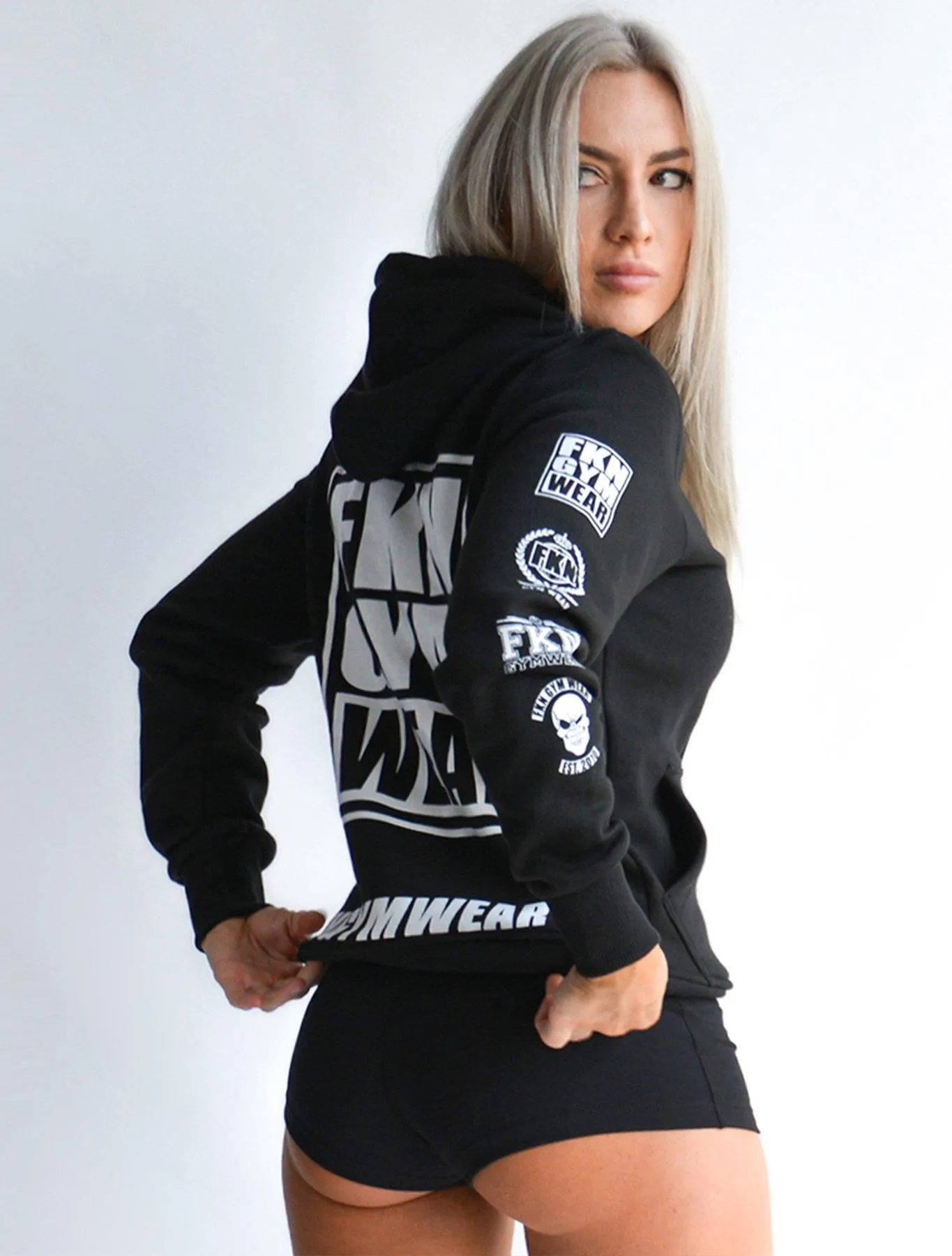 Heist | Women's Gym Hoodie | Black