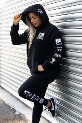 Heist | Women's Gym Hoodie | Black