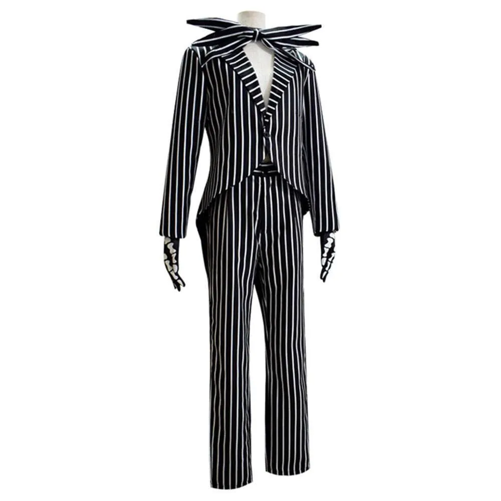 Jack Skellington Couples Costume Nightmare Before Christmas For Women Men