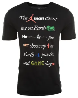 Jordan Greatest On Earth T-shirt Mens Style : 789627