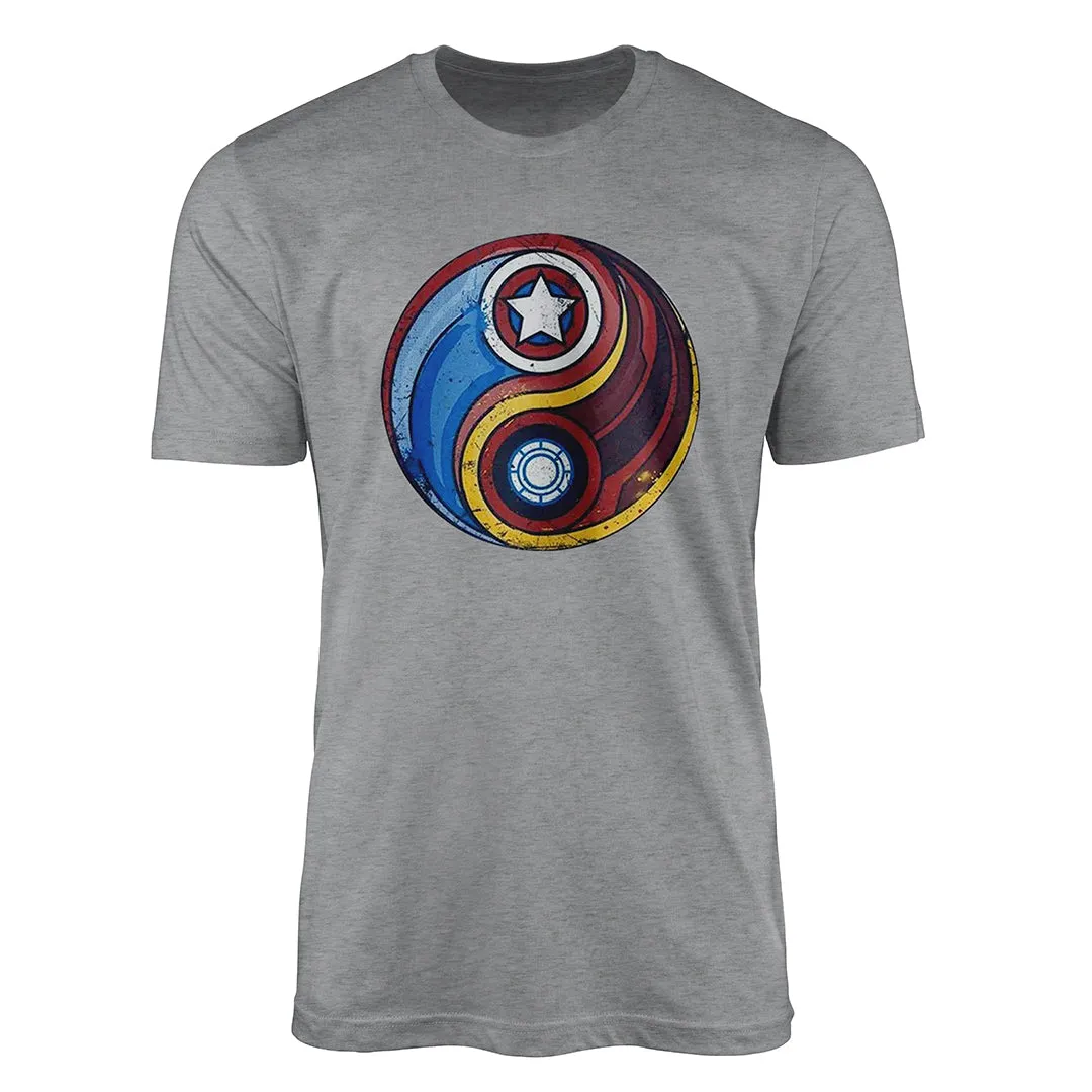 Marvel Yin Yang Designer T-Shirt