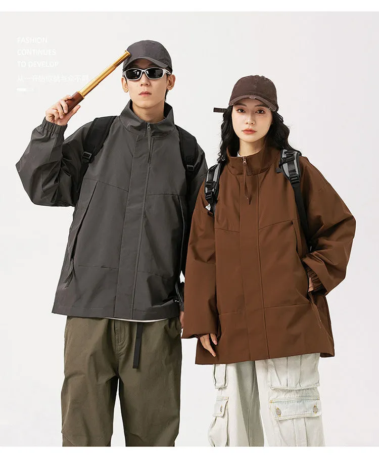 Men and Women's Waterproof Windbreaker