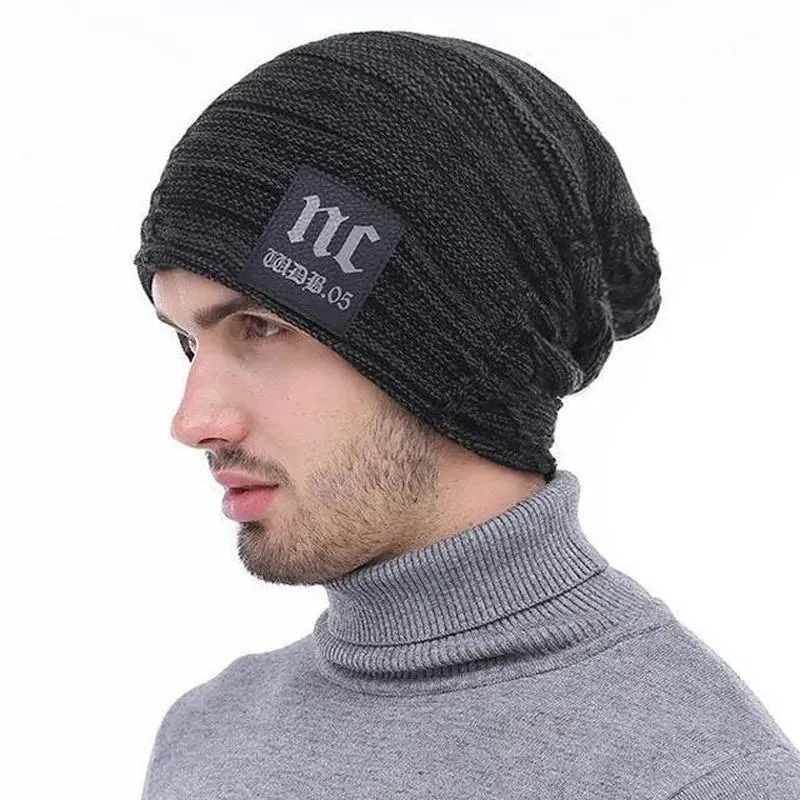 Men Slouchy Beanie NC Style