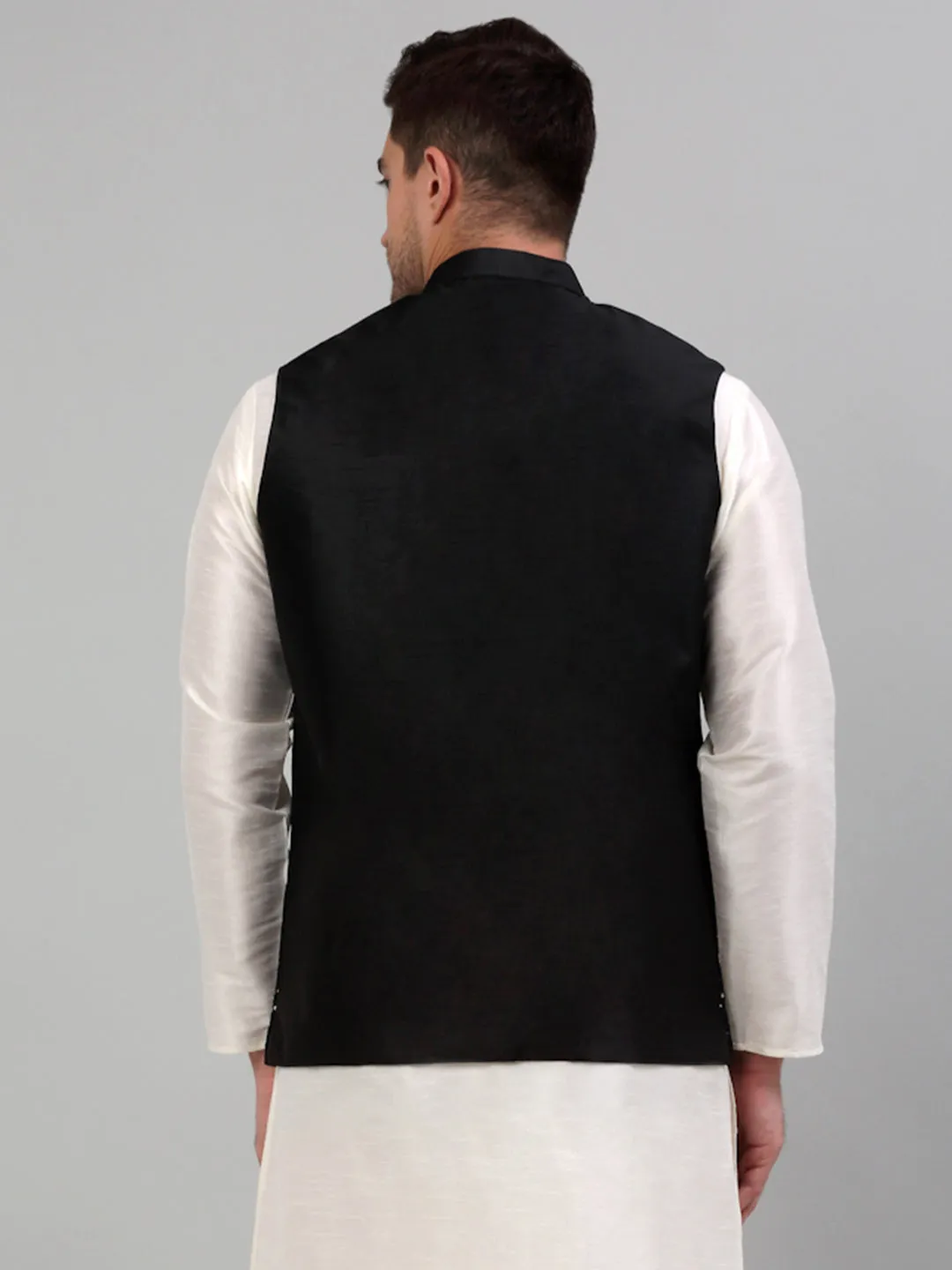 Men'S Embroidered Nehru Jacket