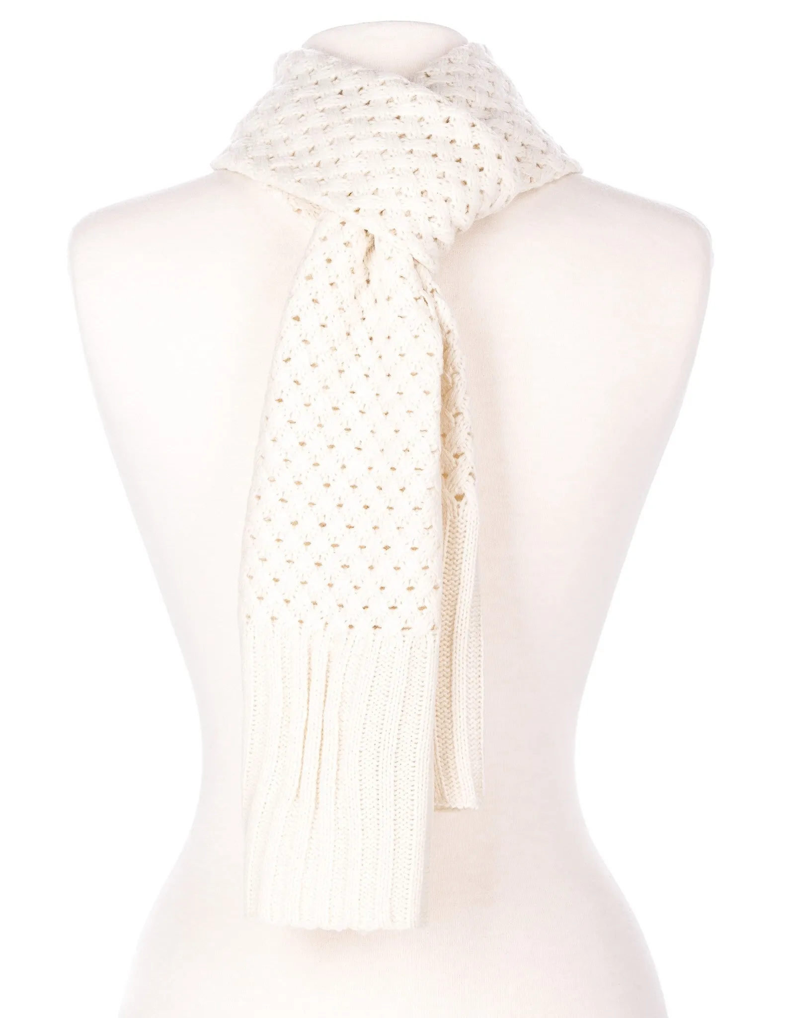 Men's Solid Weave Everyday Winter Scarf