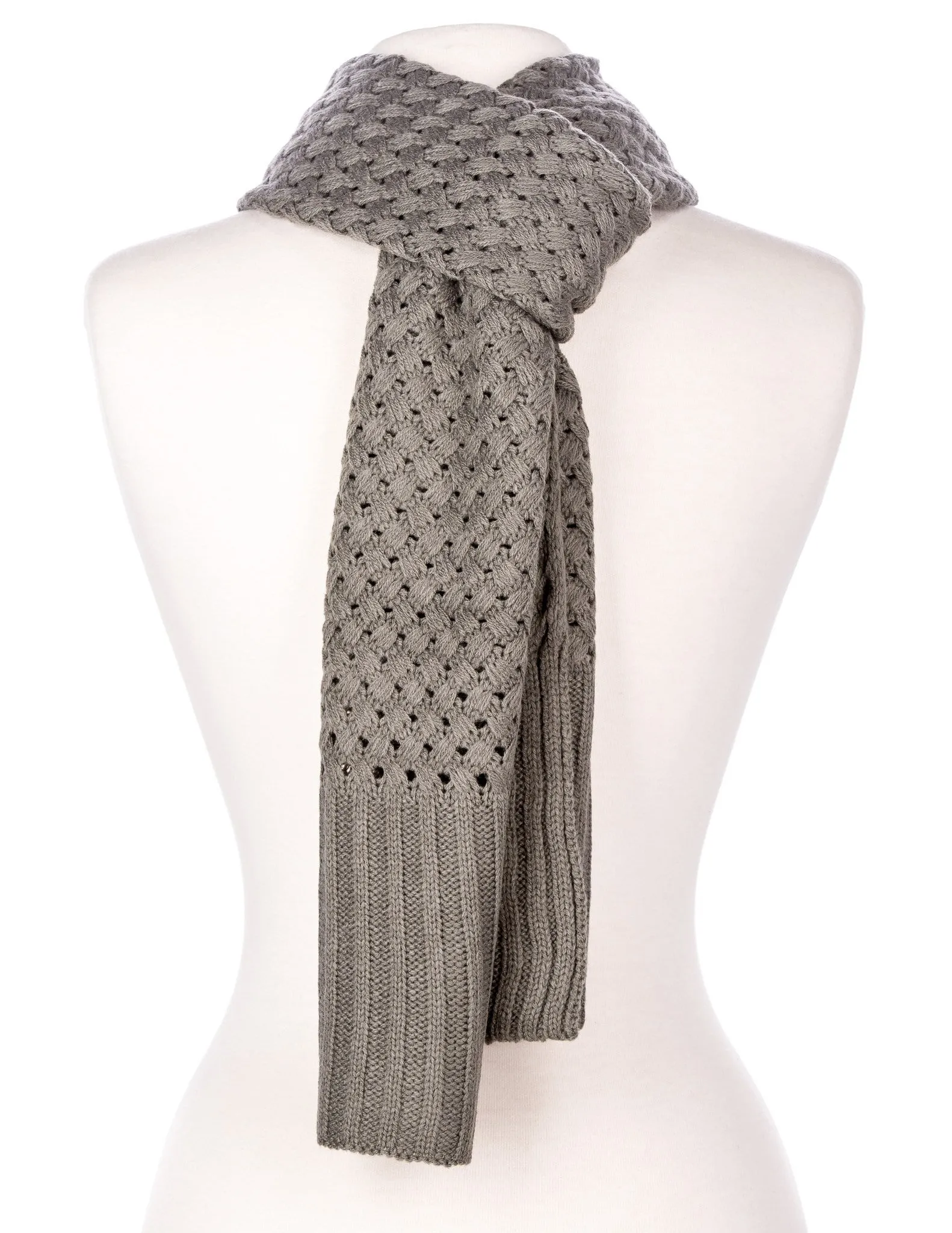 Men's Solid Weave Everyday Winter Scarf