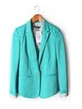 NEW 2017 spring autumn blazer women suit foldable brand jacket made of cotton & spandex Ladies refresh blazers Candy Color