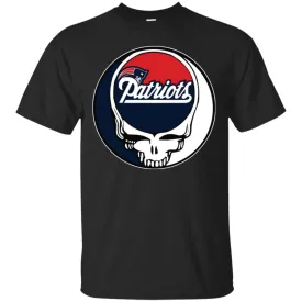 New England Patriots Grateful Dead Steal Your Face Football Nfl Shirts