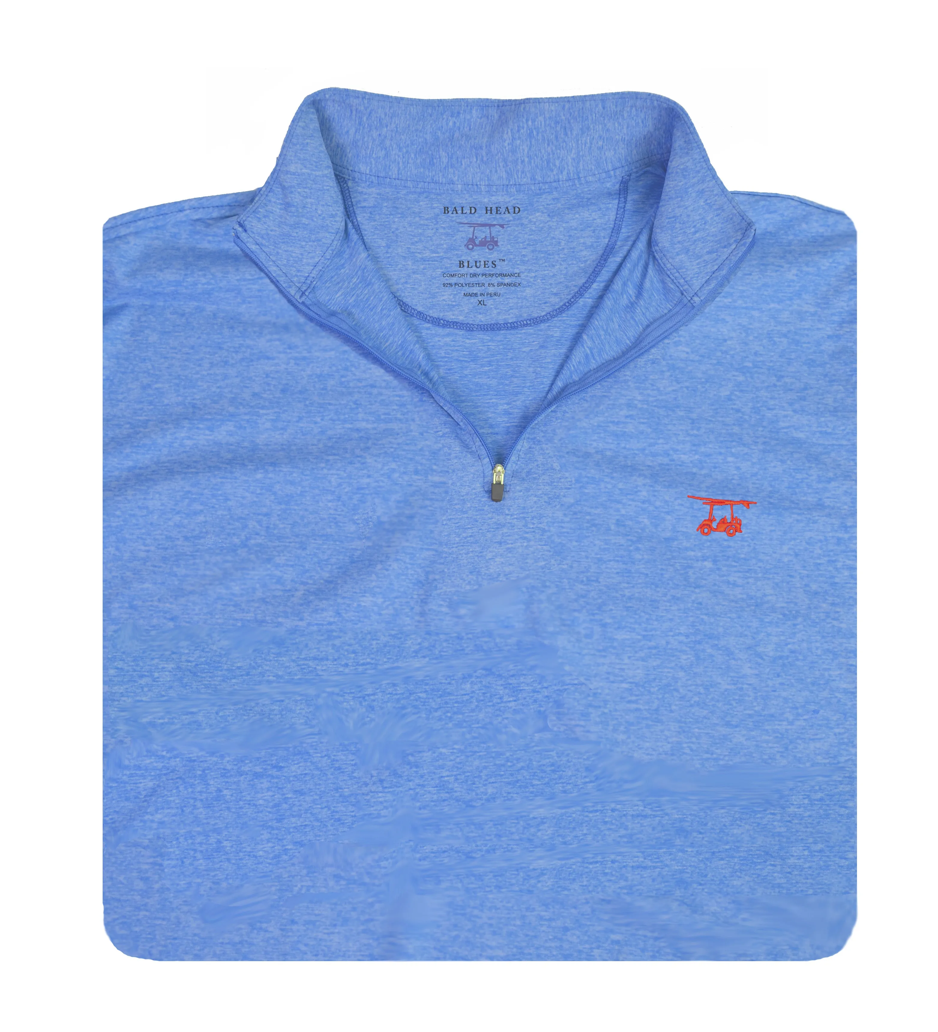 Ocean View Quarter Zip- Heather Regatta