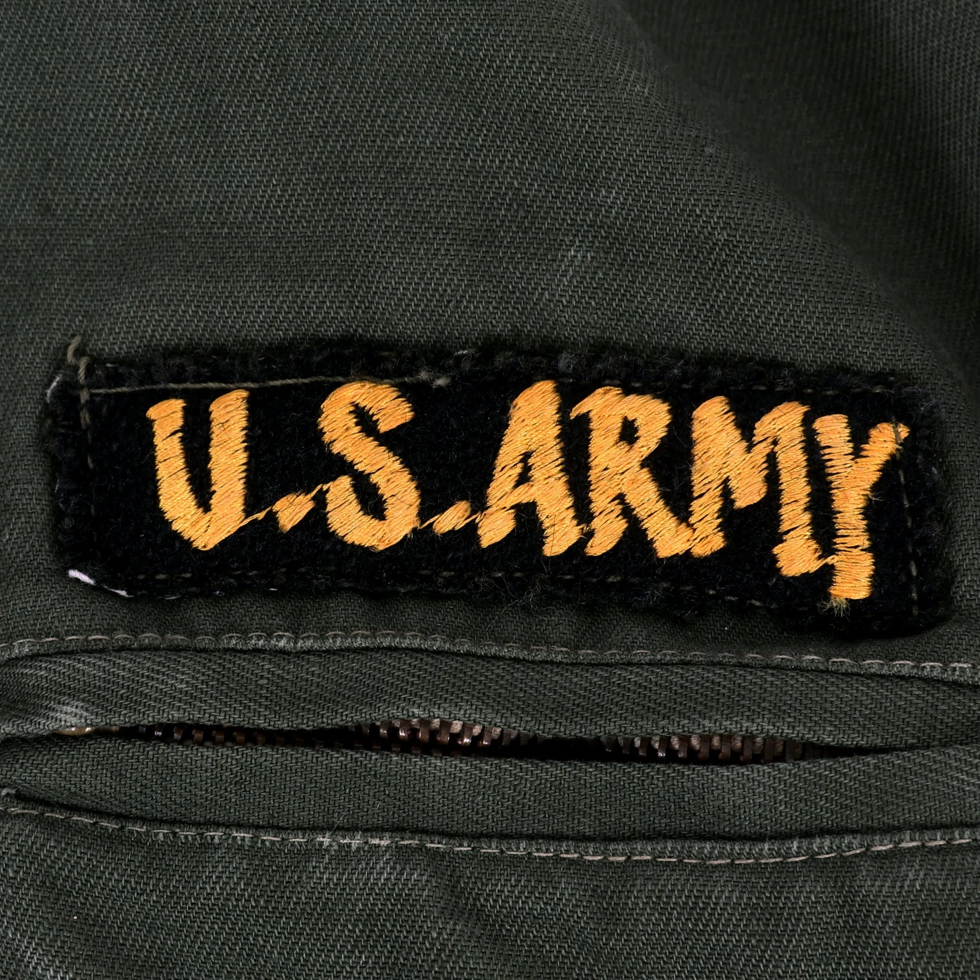 Original U.S. Early Vietnam War Children’s 7th Cavalry “Tanker’s Jacket” From Soldier’s Time Stationed in Korea From 1964 to 1965 - Company “C”, 7th Cavalry, Formerly Part of the A.A.F. Tank Museum