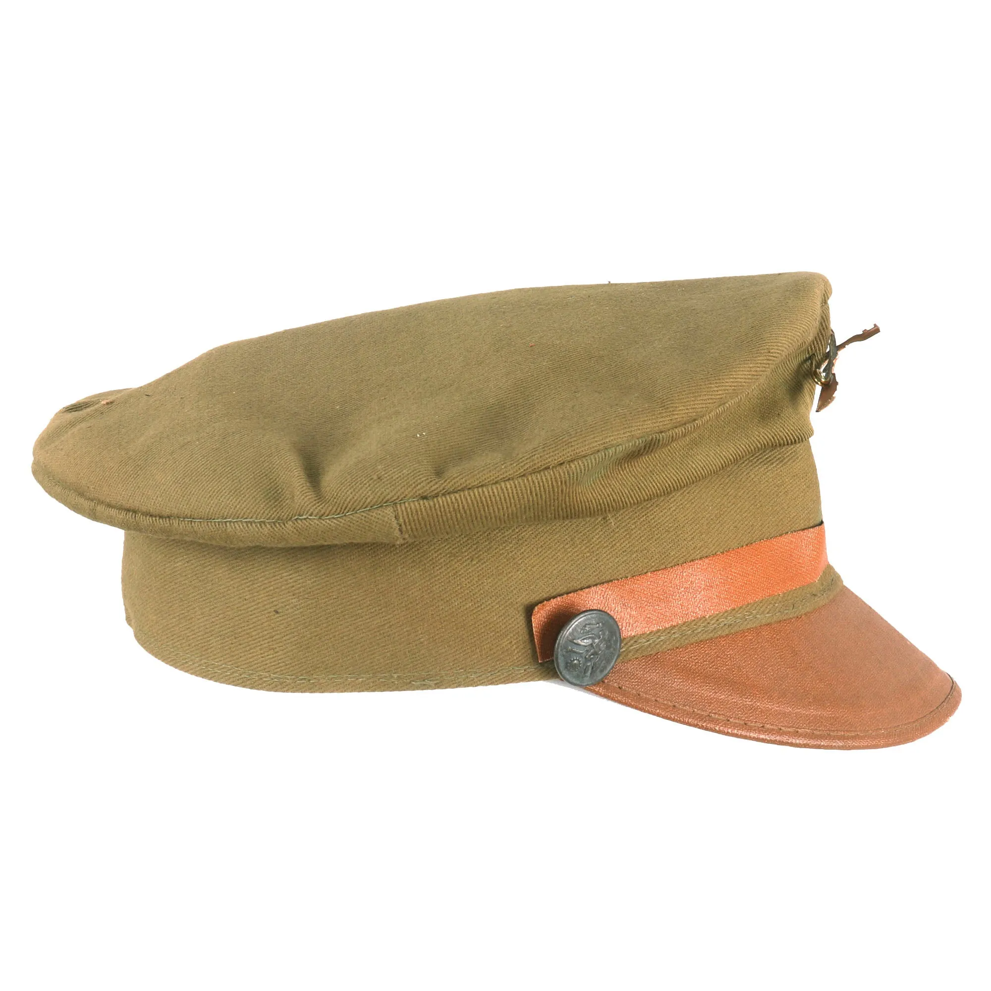 Original U.S. WWII Era Army Children’s Uniform Jacket & Visor Cap with Wood Rifle