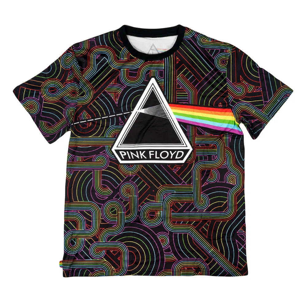 Pink Floyd DSOTM V2 Black Rainbow T Shirt