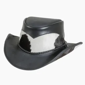 Pinto | Womens Leather Cowgirl Hat with Calf Accents