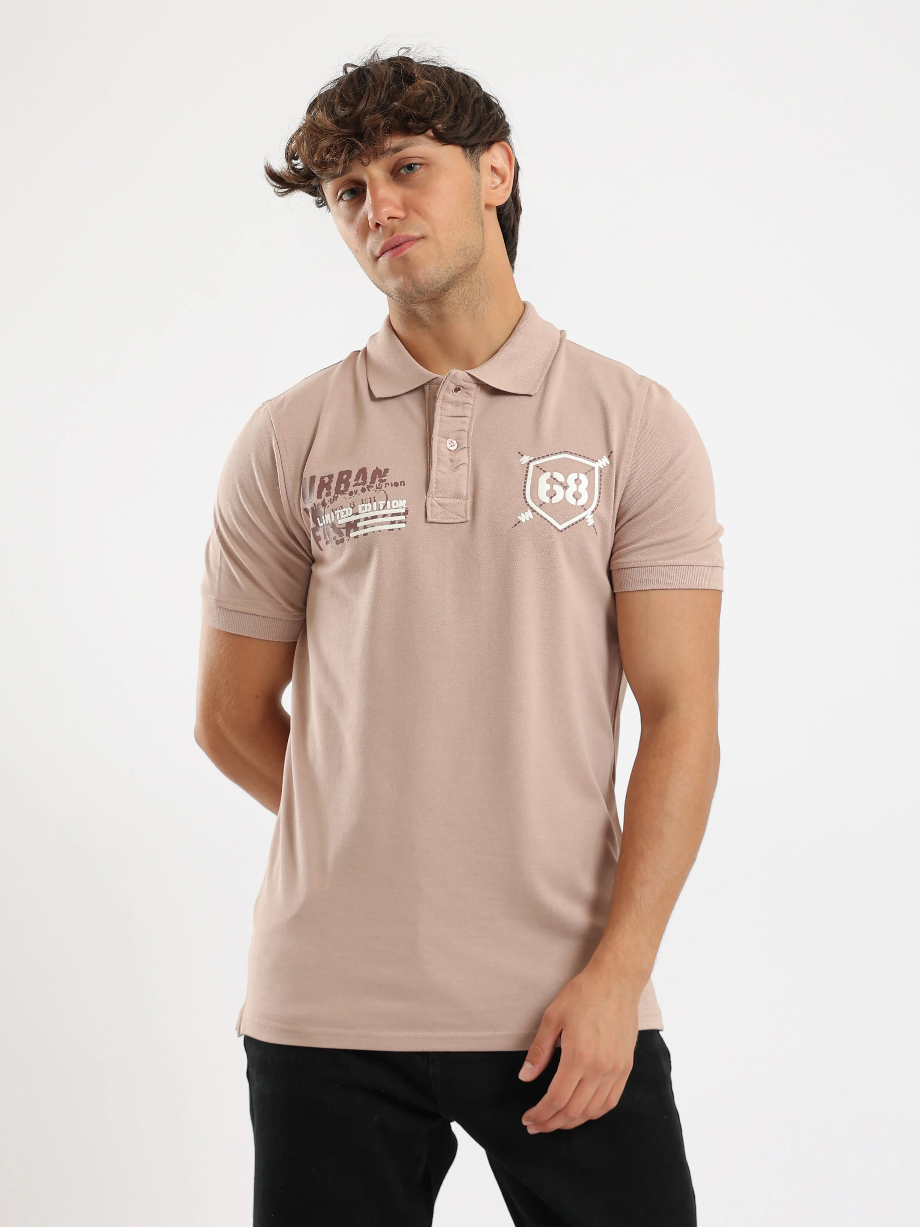 Printed Polo Shirt - Kashmier