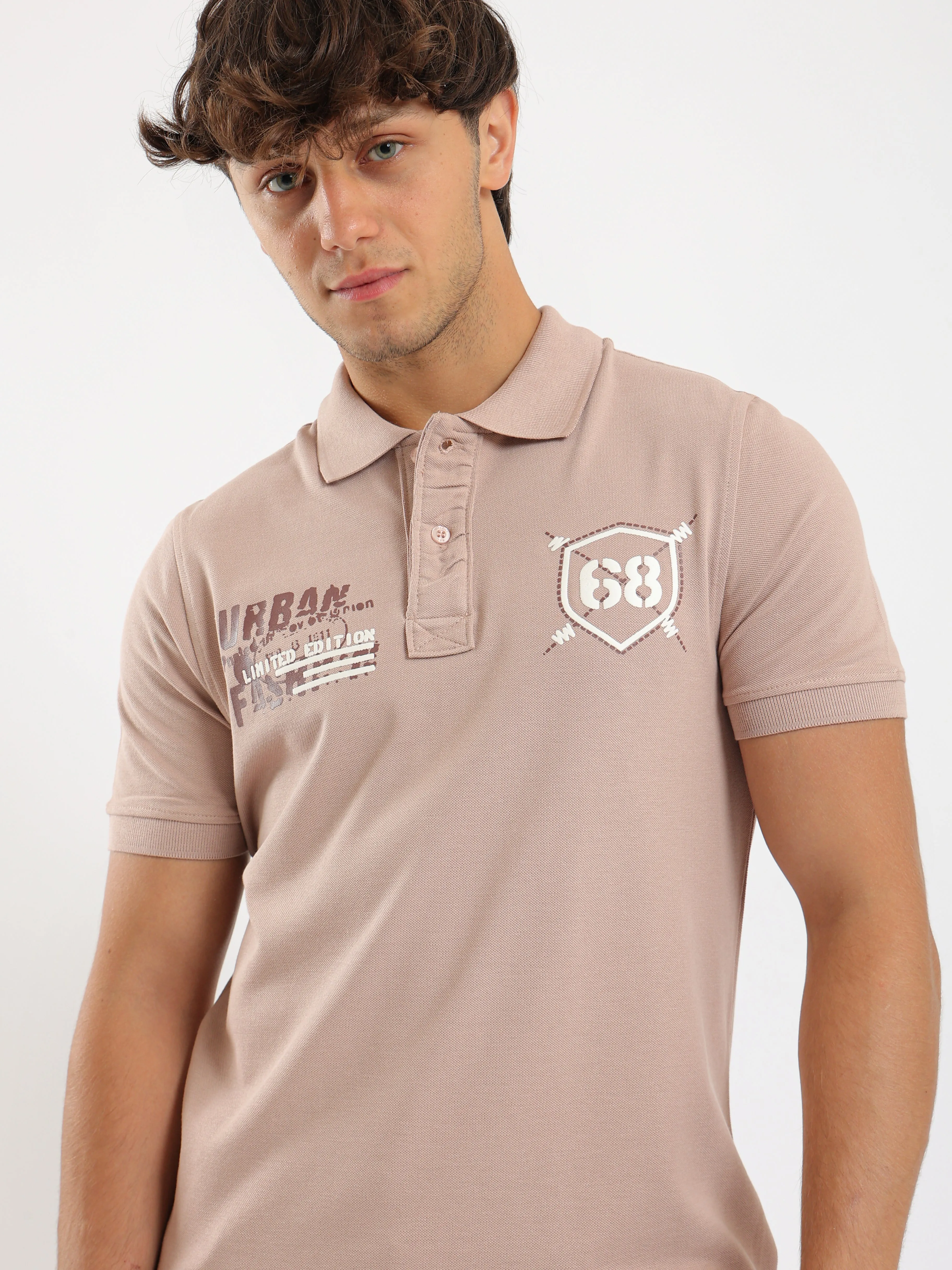 Printed Polo Shirt - Kashmier