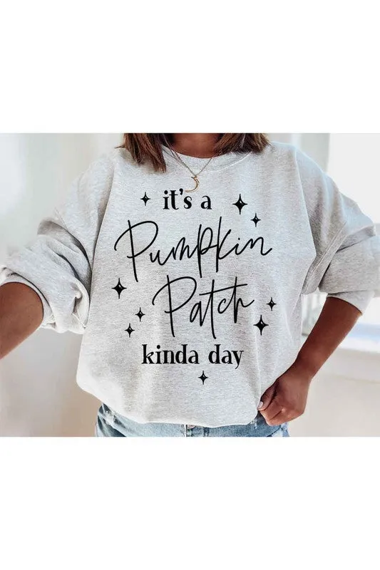 PUMPKIN PATCH DAY GRAPHIC SWEATSHIRT