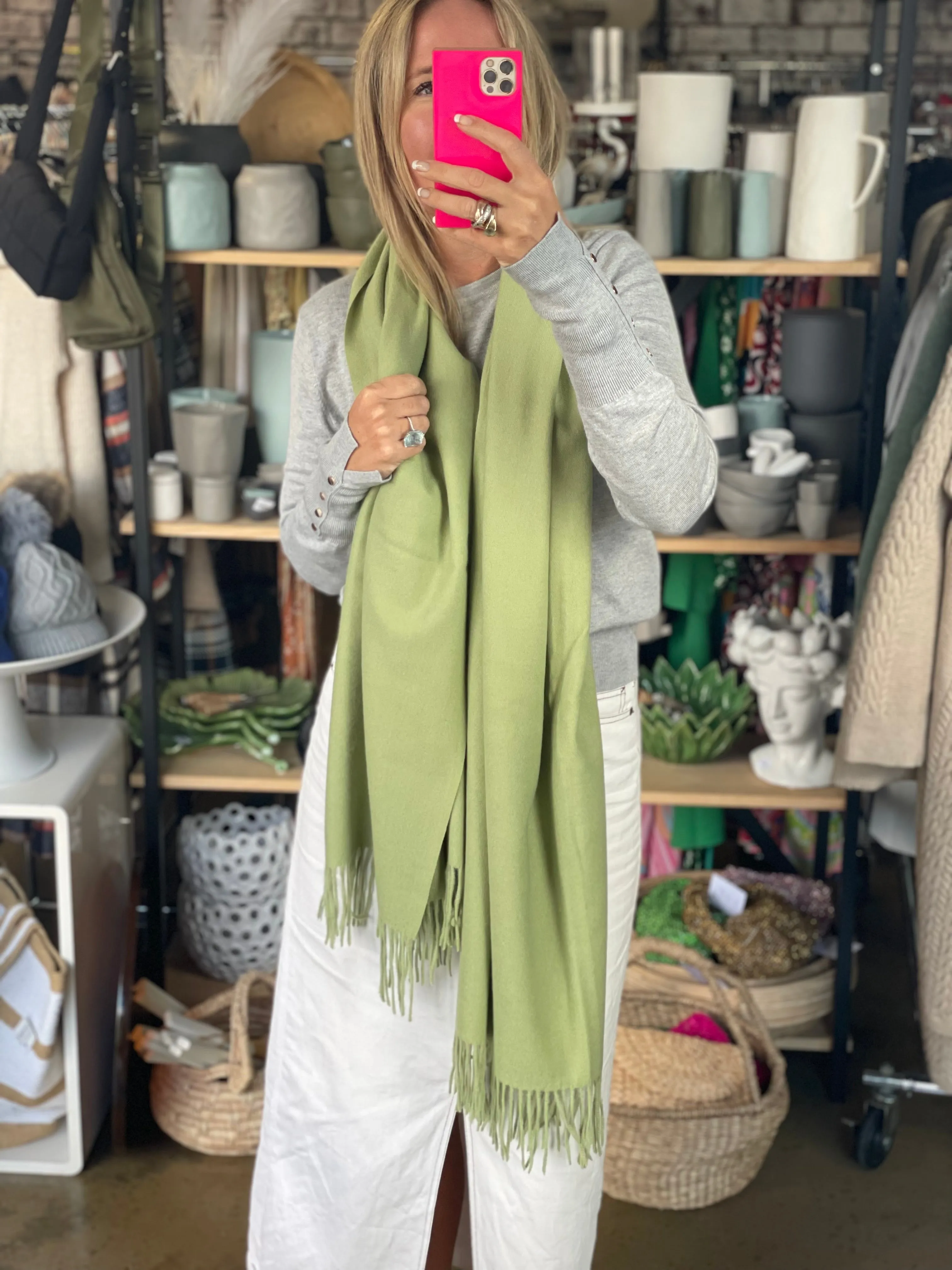 Scarf Wrap - 100% cashmere