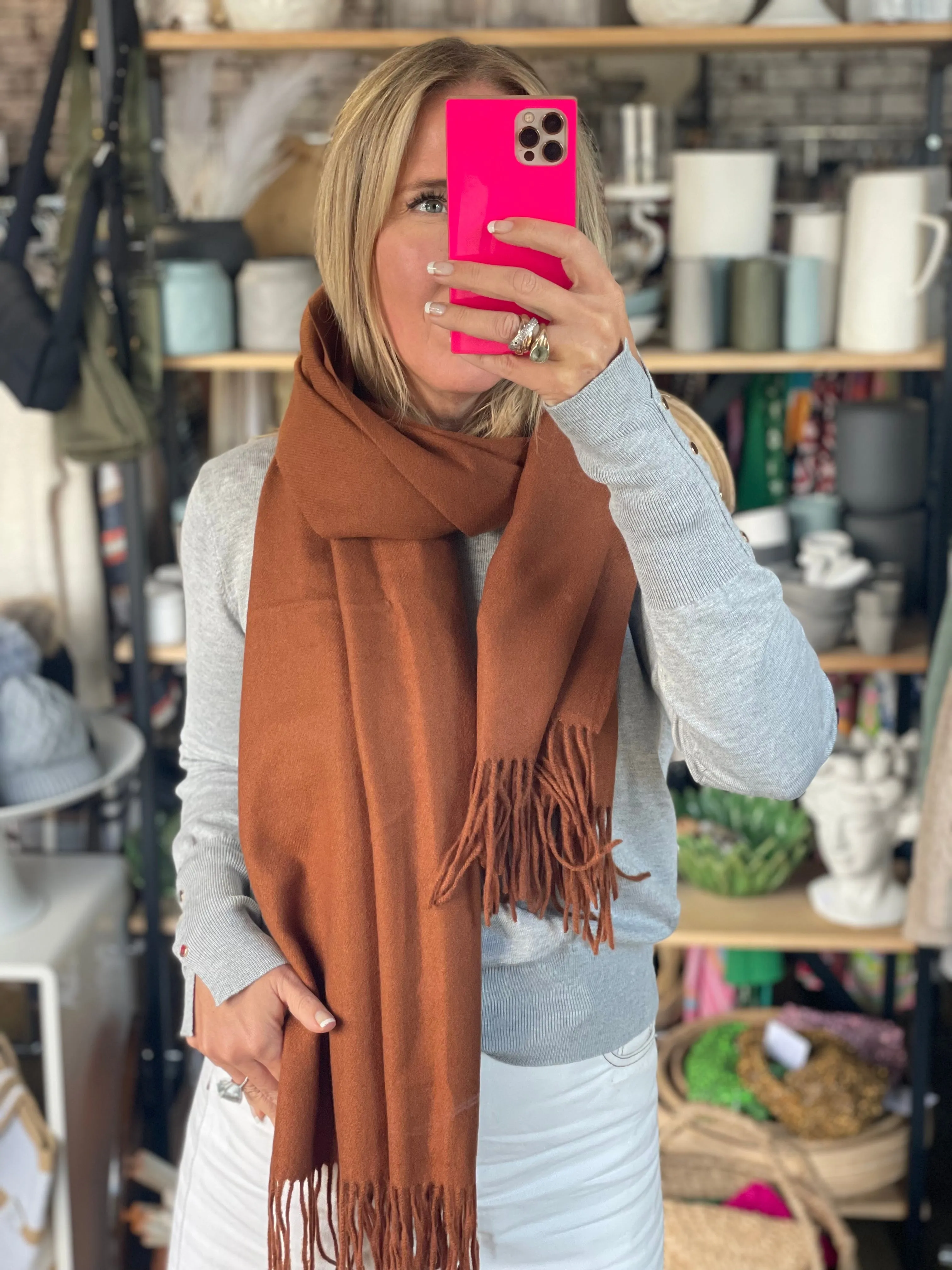 Scarf Wrap - 100% cashmere