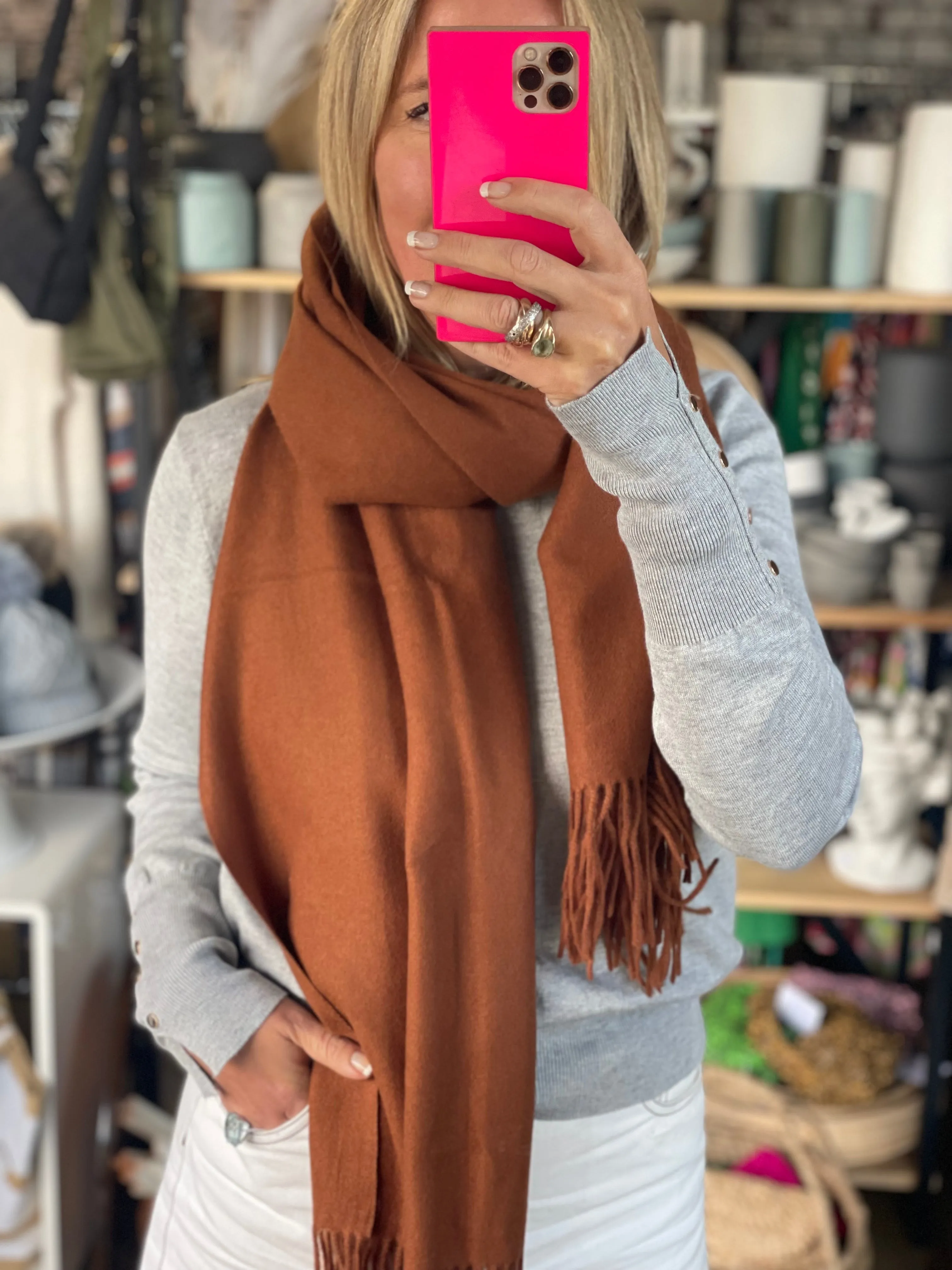 Scarf Wrap - 100% cashmere