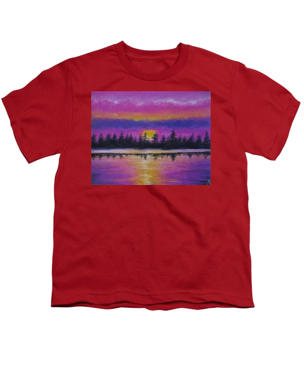 Setting Sea Sun - Youth T-Shirt