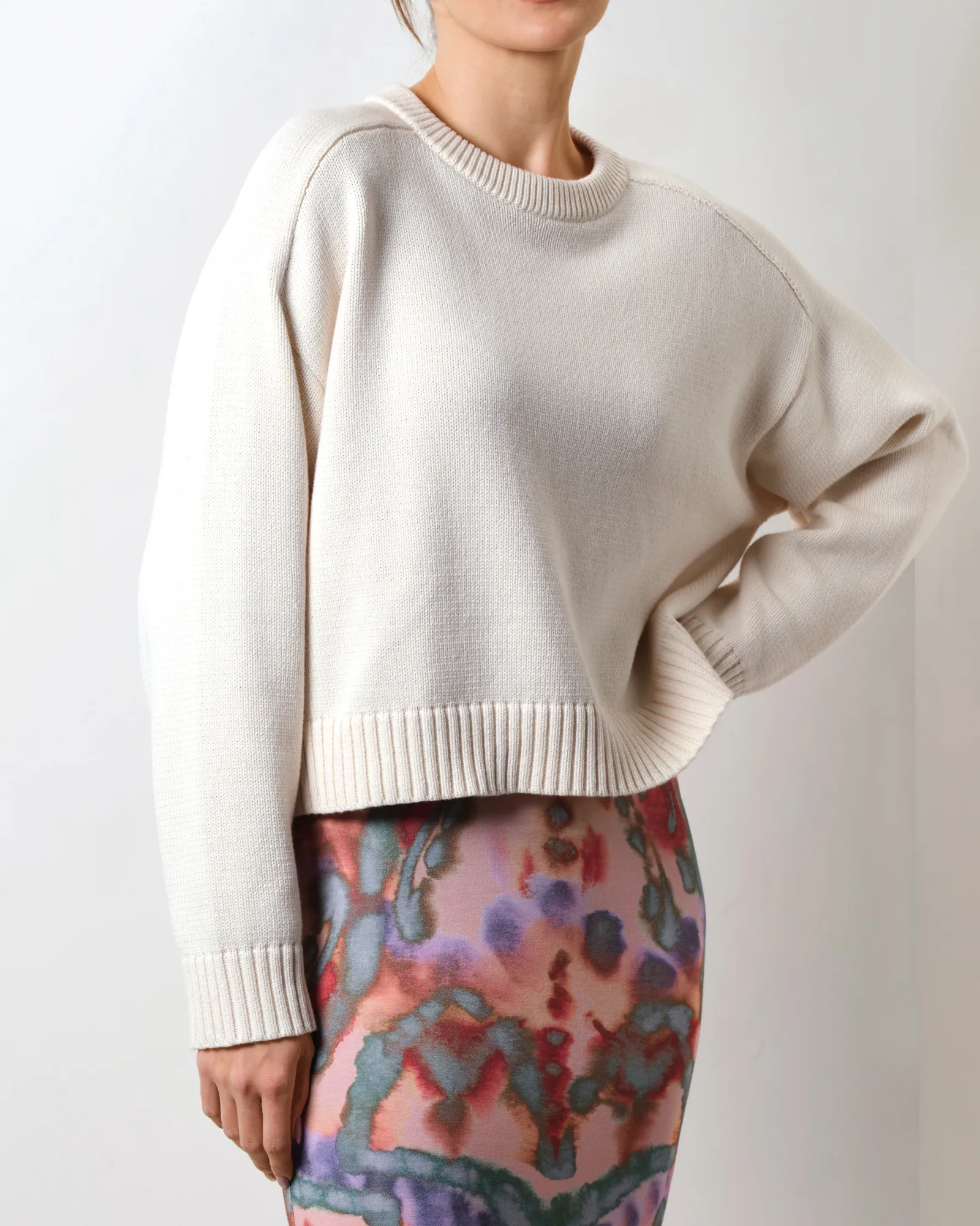 Seville Knit Jumper - Cream